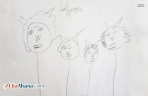 Lollipop Kid Drawing